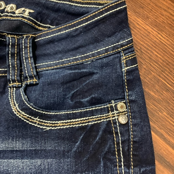 💘2 for $20💘Western Wallflower Bootcut Denim mid rise Jeans - Picture 8 of 9